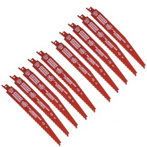 Diablo 10 Pack of Genuine OEM 9" Reciprocating Saw Blades - DS0912BW-10PK - 1 of 3