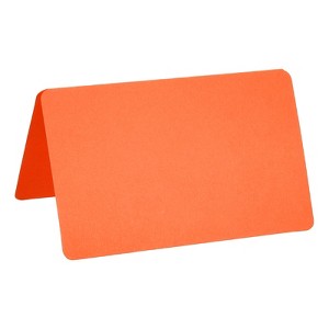 Unique Bargains Foldable Blank Wedding Party DIY Favor Decor Greeting Place Cards 50 Pcs - 1 of 4