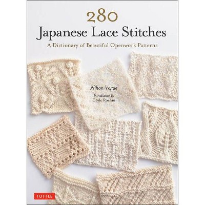 280 Japanese Lace Stitches - by  Nihon Vogue (Paperback)