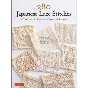 280 Japanese Lace Stitches - by  Nihon Vogue (Paperback)