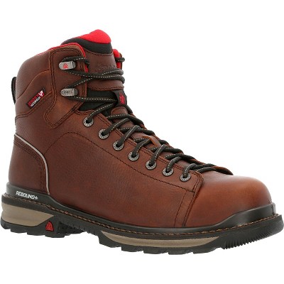 Men's Rocky Rams Horn Lace to Toe Composite Waterproof Work Boot