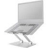 Attop Basics Sturdy and Portable Ergonomic Laptop Stand for Desk, Adjustable Riser Silver, 10 x 8.7 x 6 in - 2 of 4