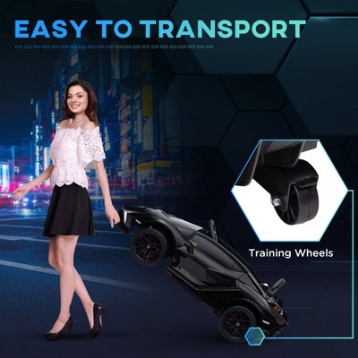12V Black Lamborghini SIAN Licensed Kids Ride-On Car