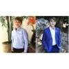 Marquis Boy's Long Sleeve Button Down Regular Fit Dress Shirt - 2 of 3