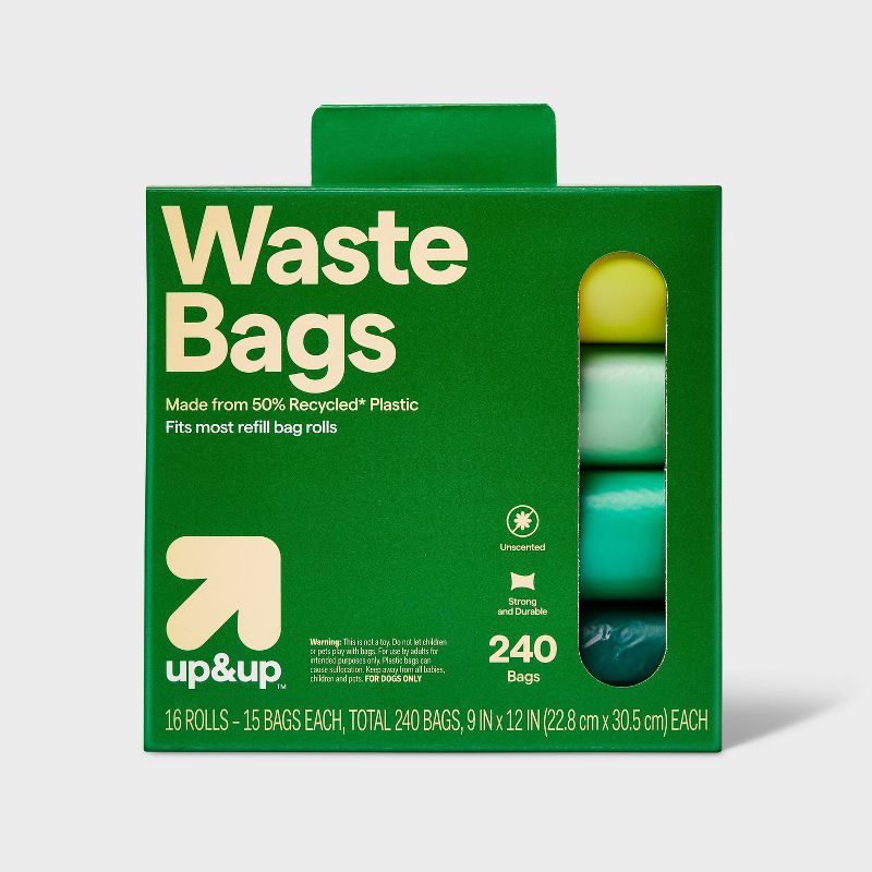 Dog Waste Bag - 240ct - up &#38; up&#8482;, 1 of 5