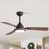 Airsurfer 48-inch Reversible 3-Blade Ceiling Fan with Intergrated LED Light and Remote - 4 of 4