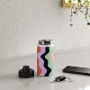 MariaMariaCreative Waves Stripe Multi Water Bottle - Society6 - 4 of 4
