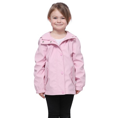 Target girls rain store coat