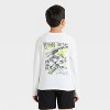 Boys' Long Sleeve 'Venice Beach' Graphic T-Shirt - Cat & Jack™ White - 3 of 4