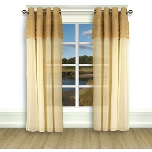 Geneva Pleated Grommet Panel - 1 of 2