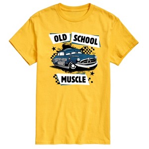 Men's - Cars - Doc Hudson Old School Muscle Short Sleeve Graphic T-Shirt - 1 of 4