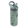 Zak Designs 19oz Jurassic World Stainless Steel Double Wall Vacuum Riverside Water Bottle Green - 4 of 4