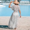 Women's Leopard Print Swim Cover-Up Dress -Cupshe - 4 of 4