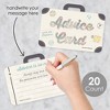 Big Dot of Happiness World Awaits - Suitcase Wish Card Travel Themed Party Activities - Shaped Advice Cards Game - Set of 20 - image 2 of 4