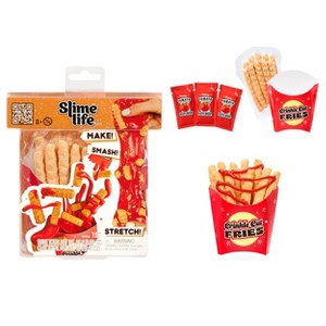 Slime Life French Fries DIY Slime Kit - Unboxing Ingredients to Make,Smash and Stretch Your Food - 1 of 4