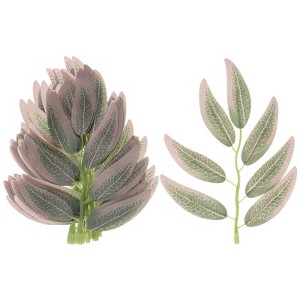 Unique Bargains Artificial Willow Leaves 100 Pcs - 1 of 4