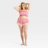 Women's Woven Bandeau Bralette - Colsie™ - 3 of 3