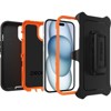 OtterBox DEFENDER SERIES case for iPhone 15 - Realtree Blaze Edge (77-92818) - 3 of 3
