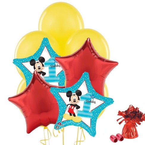 Mickey Mouse 1st Birthday Balloon Bouquet Target