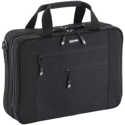 Mobile Edge Canvas Eco-Friendly 15.6" Laptop/Tablet Briefcase - Black