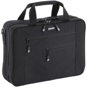 Mobile Edge Canvas Eco-Friendly 15.6" Laptop/Tablet Briefcase - Black - 1 of 4