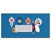 Showmemars Retro Christmas Baubles Desk Mat -Deny Designs - 2 of 4