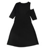 bar III Womens Cutout A-line Dress - 2 of 2