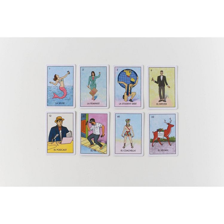 Millennial Loteria Game: Family Fiesta Edition, 3 of 4