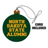 North Dakota State Bison Alumn Wood Christmas Tree Holiday Ornament - 2 of 4