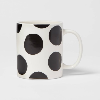 15oz Stoneware Polka Dots Mug - Room Essentials™