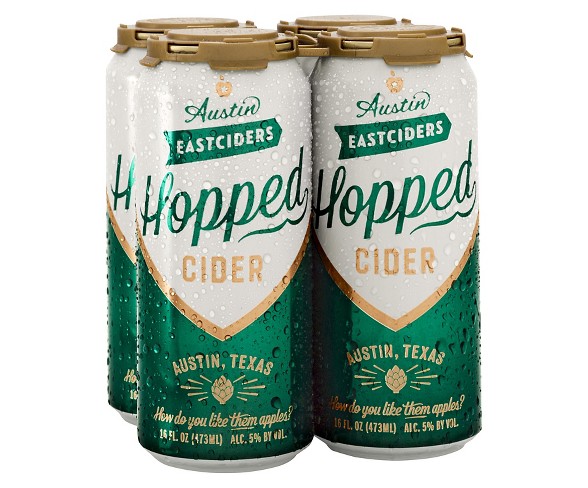 Austin Eastciders&#174; Hopped - 4pk / 12oz Cans