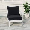WestinTrends  Avalon Outdoor Patio HDPE Right Arm Facing Sectional Corner Club Chair with Patio Cushions - 2 of 4