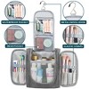PAVILIA Toiletry Bag Travel Women Men, Hanging Water Resistant Makeup Accessories Cosmetic Organizer Large Essential Kit - 2 of 4