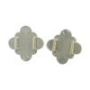Unique Bargains One Faux Pearl Rhinestone Candied Haws Shape Shoelace Charms 1 Pair - 4 of 4