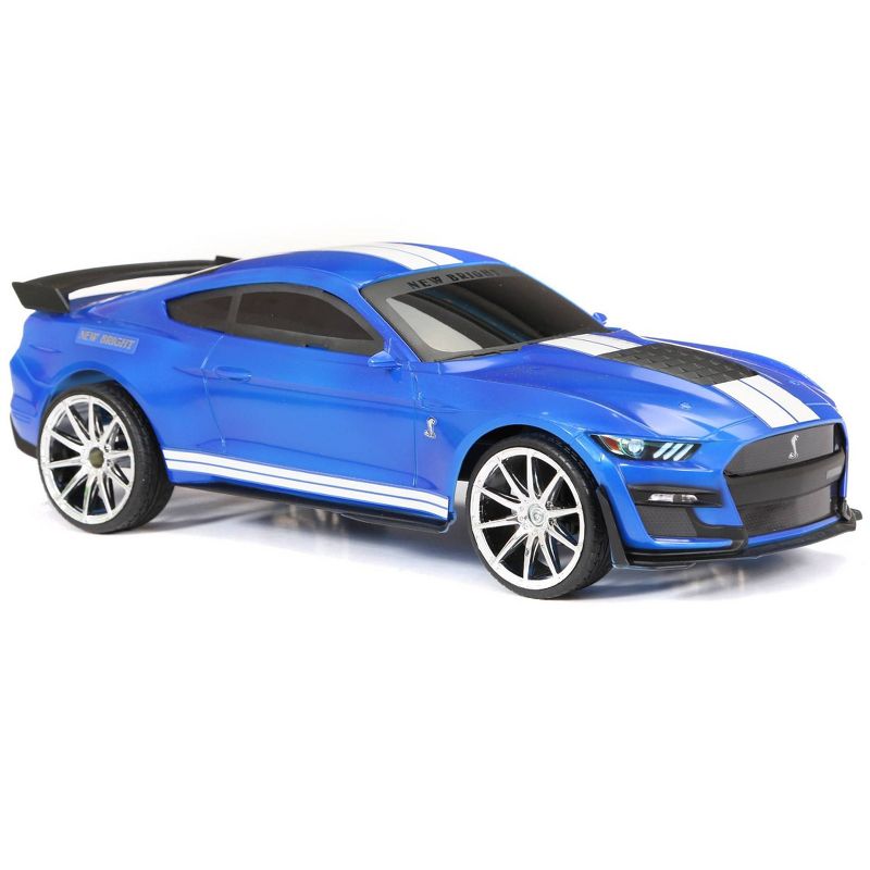 New Bright R/C  Full Function  Vehicle Ford Shelby GT 350  2021 - 1:12 Scale  - Blue, 5 of 11