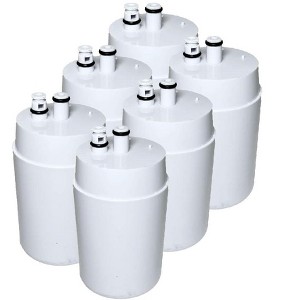 Nispira Water Filter Replacement For Brita Basic Complete Faucet Filtration Systems 36311 36312 FR-200 FF-100, Pack of 6 - 1 of 4
