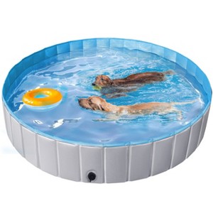 Yaheetech Foldable Pet Swimming Pool for Cats and Dogs - 1 of 4