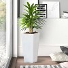 LuxenHome Square Tapered 18.5" H House Planters, Indoor & Outdoor White - 4 of 4