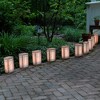 Lumabase 10ct Electric LED Luminaria Kit Gold Window - 2 of 3