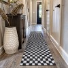 World Rug Gallery Block Shag Rug – Great for Living Room, Bedroom, or Entryway – Medium Pile, Easy to Clean – Anthracite Dark Gray - 2 of 4