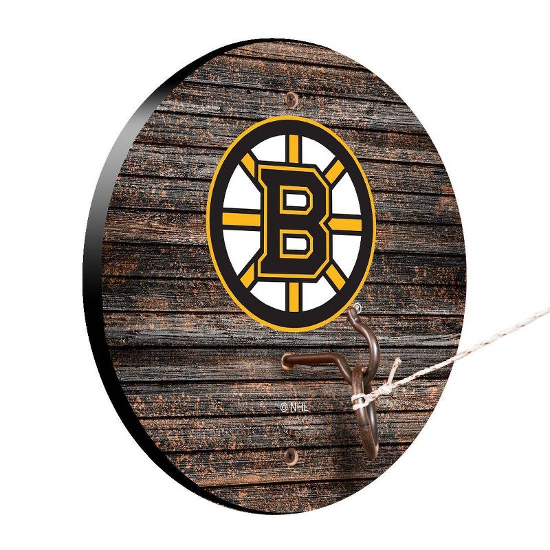 NHL Boston Bruins Hook &#38; Ring Game Set, 1 of 2