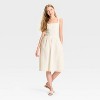 Women's Milkmaid Midi A-Line Dress - Wild Fable™ - 3 of 3