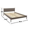 California King Platform Bed with Headboard for Bedroom - 3 of 4