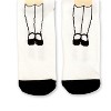 Hypnotic Socks The Shining Collectibles | The Shining Exclusive Grady Twins White Crew Socks - 3 of 4
