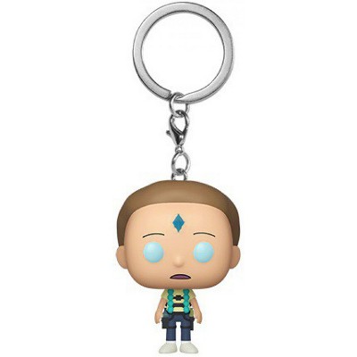 rick and morty pop keychain