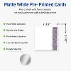 Avery Square Business Cards, Floral Design, 2-1/2" x 2-1/2", 90ct - 2 of 4