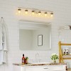 Wall-Mounted Mirror Rectangle Bathroom Vanity Mirrors Framed Mirrors Aluminum Framed Bathroom Mirror - 3 of 4