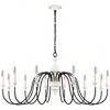Elk Home Val De Loire 12 - Light Chandelier in  White - 3 of 3