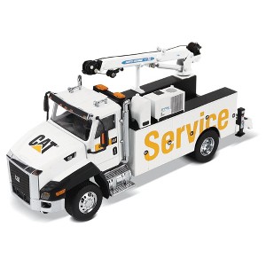 CAT Caterpillar CT660 Auto-Crane Titan 85 Truck w/Miller EnPak White 1/50 Scale Diecast Model by Diecast Masters - 1 of 1