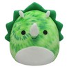 Squishmallows 8" 2-in-1 Flipamallows Rocio and Evelina the Green Tie-Dye Triceratops & Teal-Green Tie-Dye Pterodactyl Plush Toy - 2 of 4